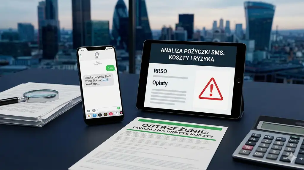 Pożyczka przez SMS - jak działa, koszty, ryzyka i na co uważać