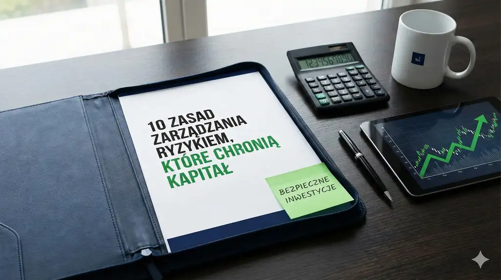 Jak inwestować bezpieczniej? 10 zasad zarządzania ryzykiem, które chronią kapitał