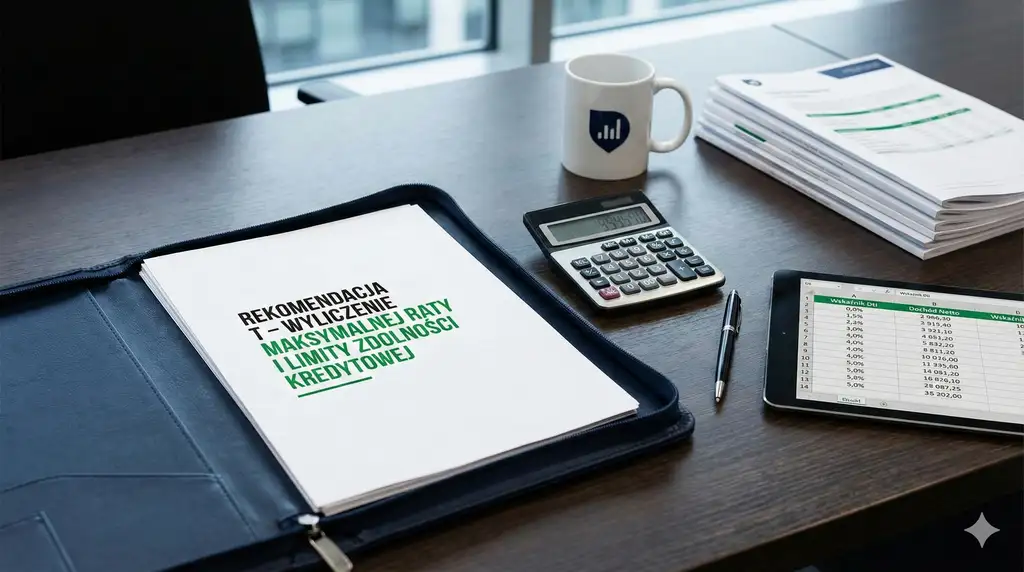 Jak bank wylicza maksymalną ratę pożyczki gotówkowej? Limity zdolności kredytowej (Rekomendacja T)