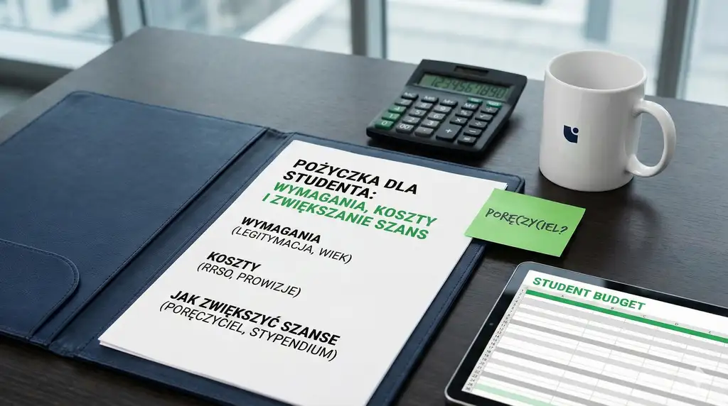 Pożyczka dla studenta - wymagania, koszty i jak zwiększyć szanse bez stałego dochodu
