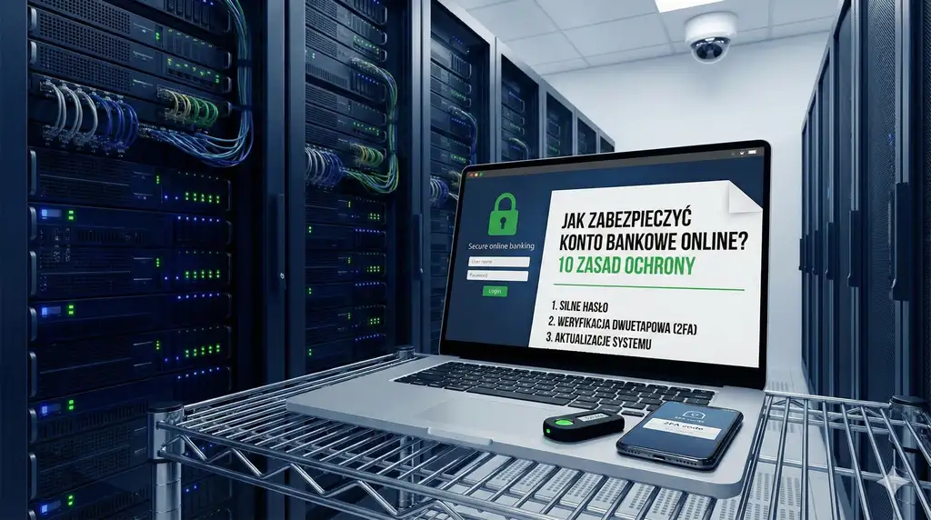 Jak zabezpieczyć konto bankowe online? 10 zasad, które chronią przed oszustami