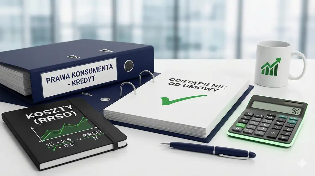 Kredyt konsumencki - prawa klienta, koszty (RRSO) i kiedy możesz odstąpić od umowy