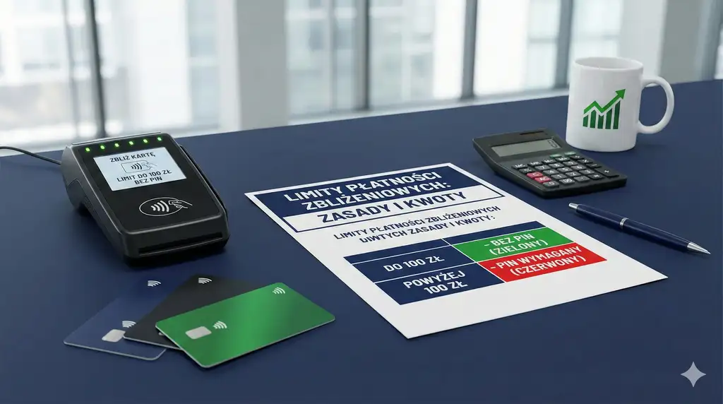 Limity płatności zbliżeniowych - do jakiej kwoty bez PIN i kiedy terminal poprosi o PIN?