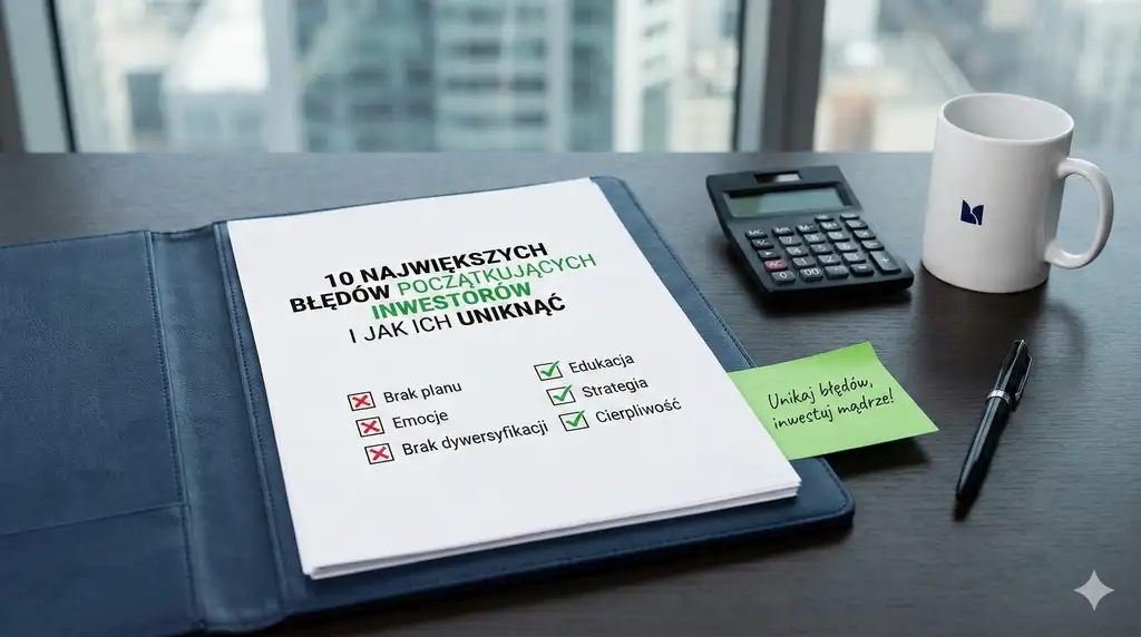 10 największych błędów początkujących inwestorów i jak ich uniknąć